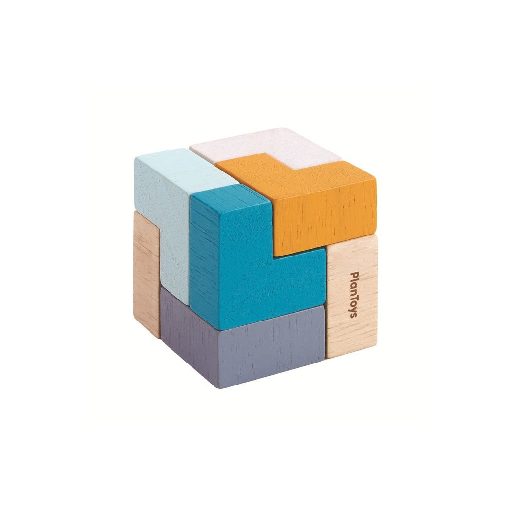 Puzzle Sześcienne - Mini Sześcian - zabawka zręcznościowa - Plan Toys