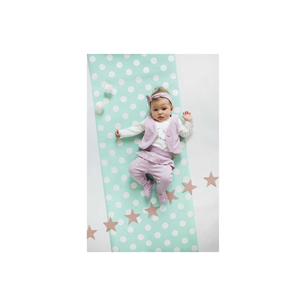 BODY UNICORN ROZPINANE DŁUGI RĘKAW ROZMIAR 74 ECRU