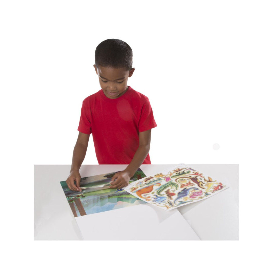 Prehistoria - Wyklejanka wielokrotnego użytku - Naklejki - Melissa & Doug