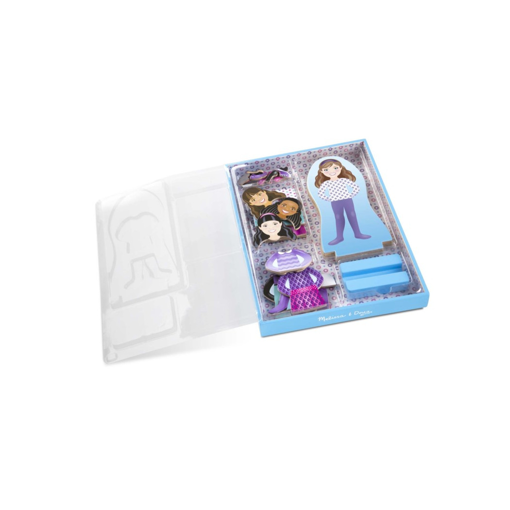 Puzzle Magnetyczne Ubieranka - Układanka - Moda - Melissa & Doug - Montessori