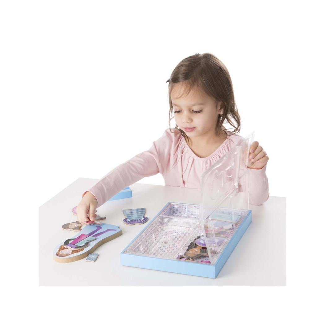 Puzzle Magnetyczne Ubieranka - Układanka - Moda - Melissa & Doug - Montessori