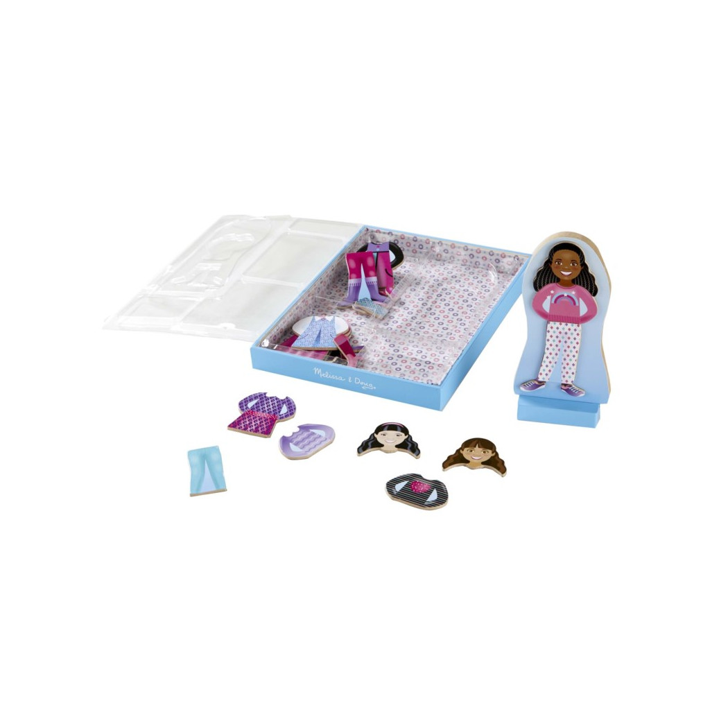 Puzzle Magnetyczne Ubieranka - Układanka - Moda - Melissa & Doug - Montessori