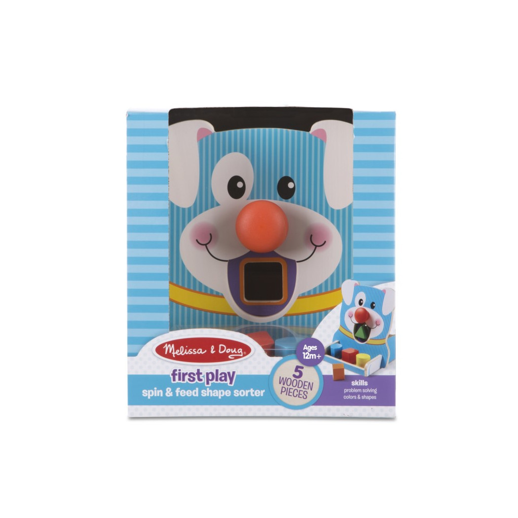 Drewniany Sorter Kształtów Piesek - Melissa & Doug