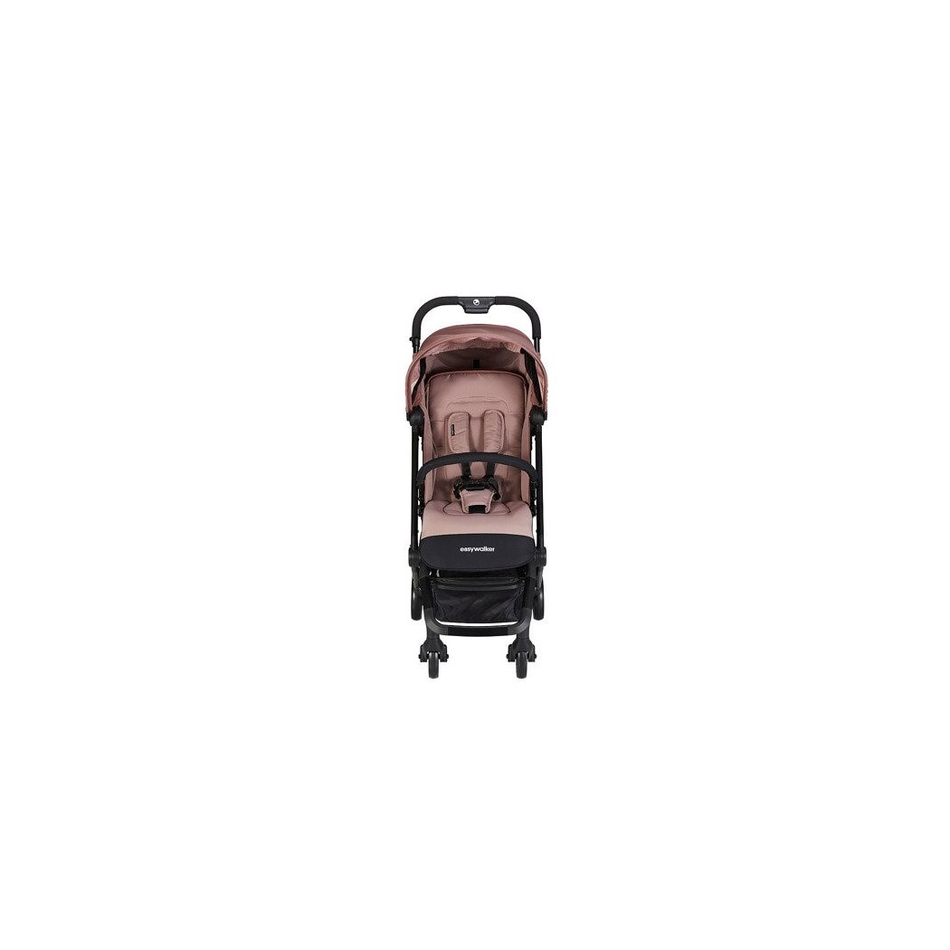 Desert Pink Easywalker Buggy XS - Wózek spacerowy z osłonką przeciwdeszczową - Easywalker - Pudrowy róż - Spacerówka