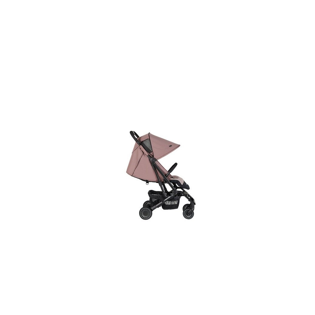 Desert Pink Easywalker Buggy XS - Wózek spacerowy z osłonką przeciwdeszczową - Easywalker - Pudrowy róż - Spacerówka