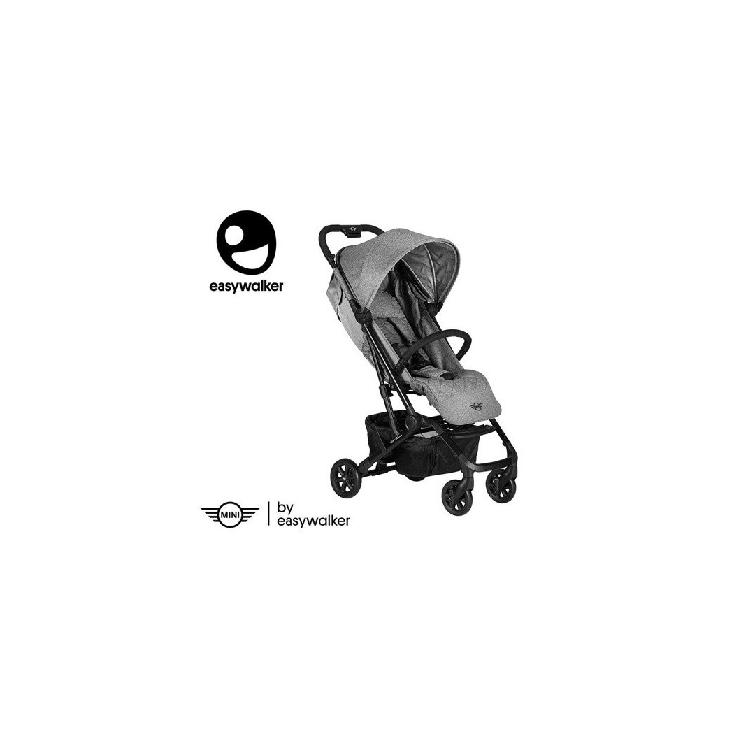 Soho Grey MINI By Easywalker Buggy XS - Wózek spacerowy z osłonką przeciwdeszczową - Easywalker - Spacerówka
