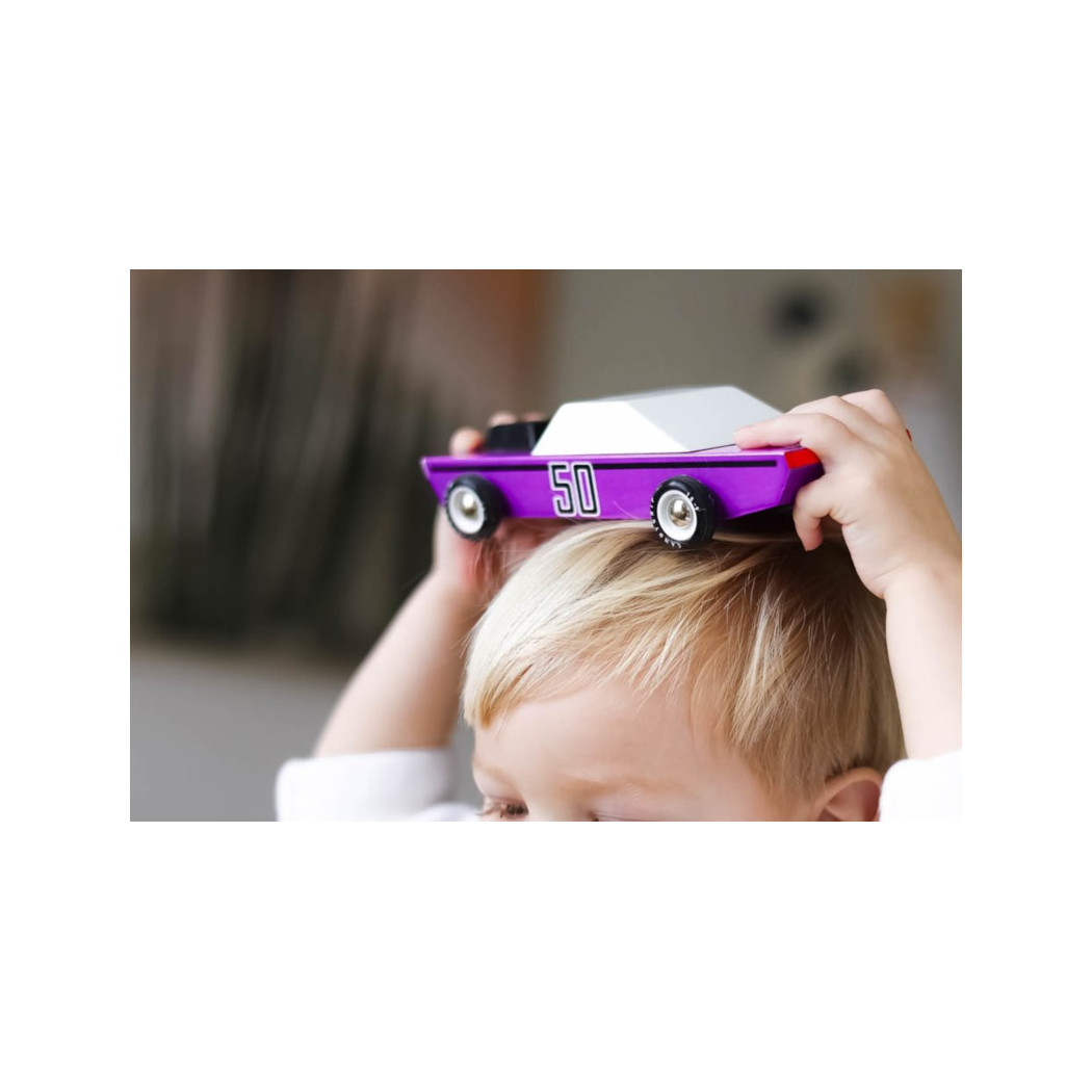 Drewniany Samochód - Plum 50 - Speed Racer - CandyLab