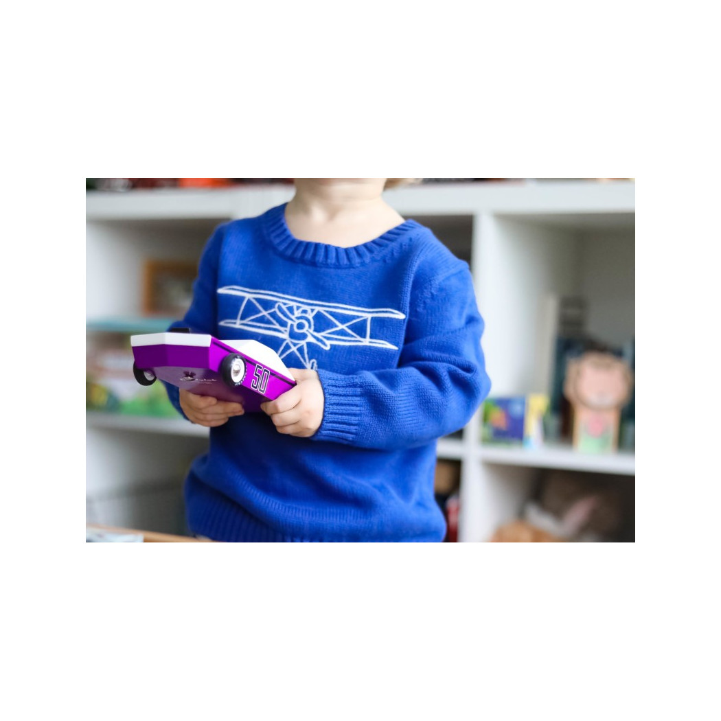 Drewniany Samochód - Plum 50 - Speed Racer - CandyLab