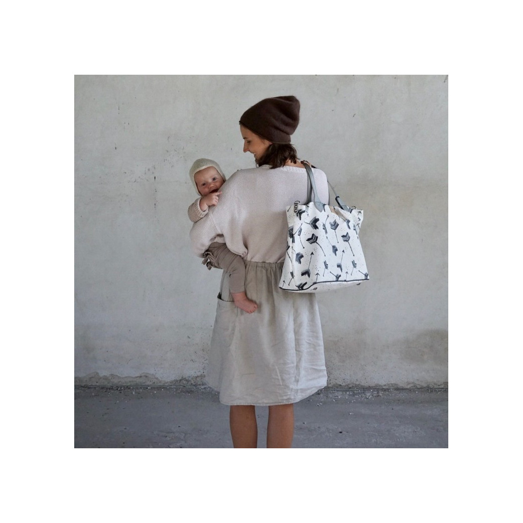 Torba Large Zip z Saszetką - Paradise - Premium - La Millou Feeria