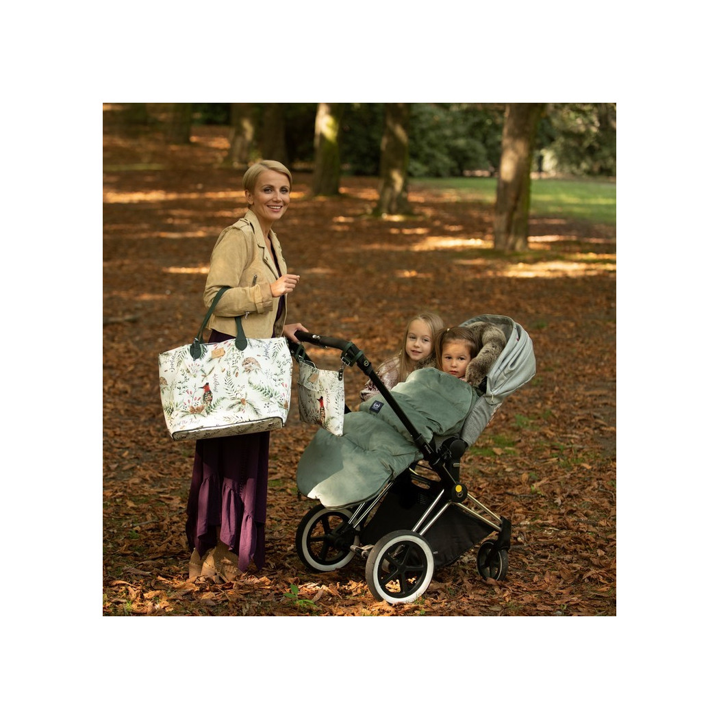 Torba Large Zip z Saszetką - Paradise - Premium - La Millou Feeria