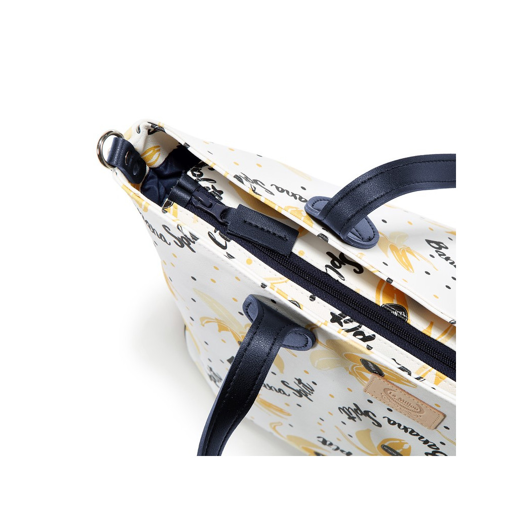 WYPRZEDAŻ Torba Large Zip z Saszetką - Banana Split Bright - Premium - La Millou Feeria