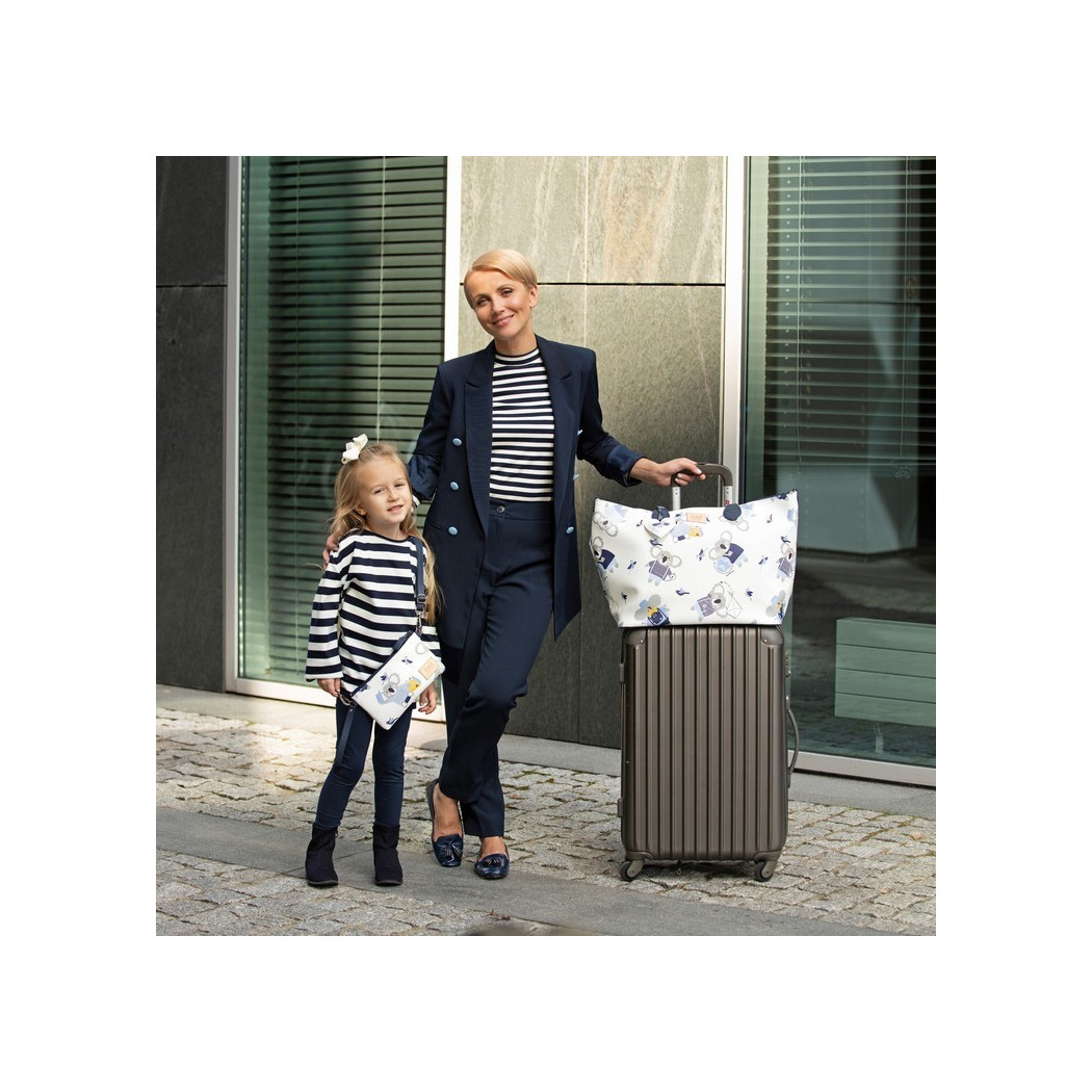 WYPRZEDAŻ Torba Large Zip z Saszetką - Banana Split Bright - Premium - La Millou Feeria