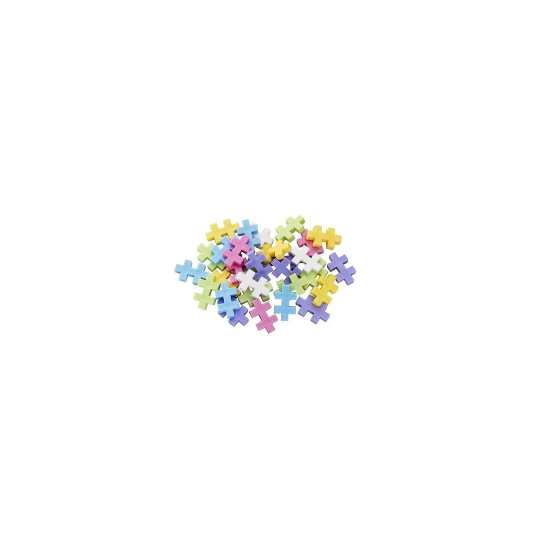 Mini Pastel - Klocki - Puzzle - 220 szt - Wróżka i Jednorożec - Plus-Plus