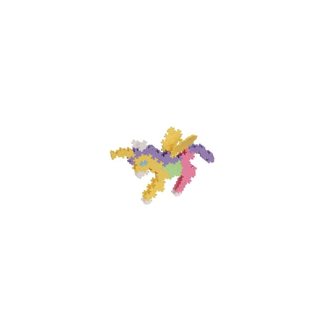 Mini Pastel - Klocki - Puzzle - 220 szt - Wróżka i Jednorożec - Plus-Plus