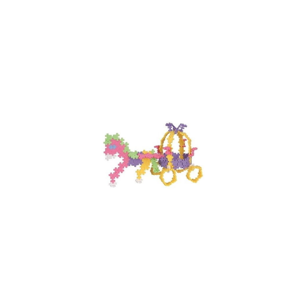 Mini Pastel - Klocki - Puzzle - 220 szt - Wróżka i Jednorożec - Plus-Plus