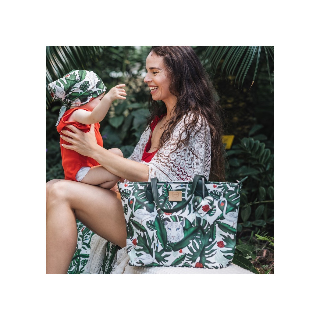 Torba Large Zip z Saszetką - Forest - Premium - La Millou Feeria