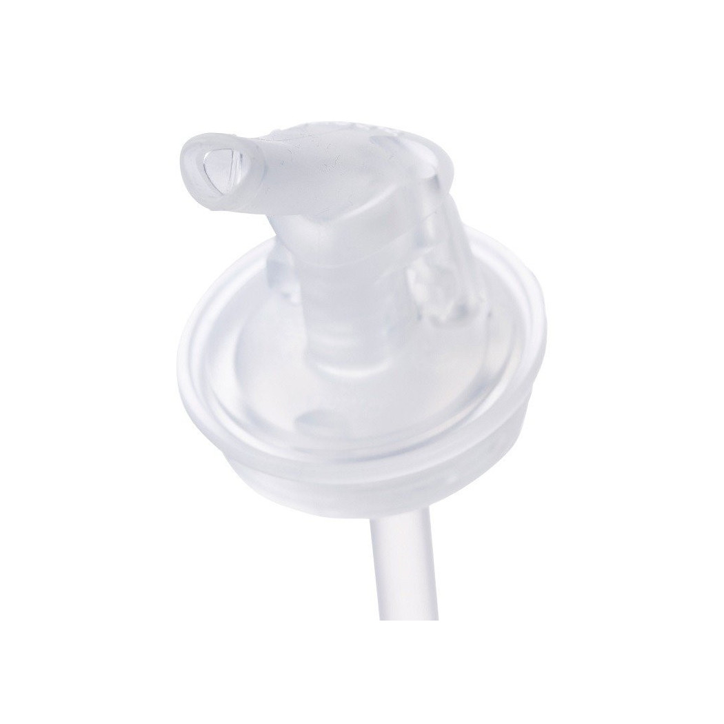 Strawberry Shake - Tritanowy Bidon Do Picia- Butelka ze słomką  - B.BOX - Pomarańczowo/ Różowy