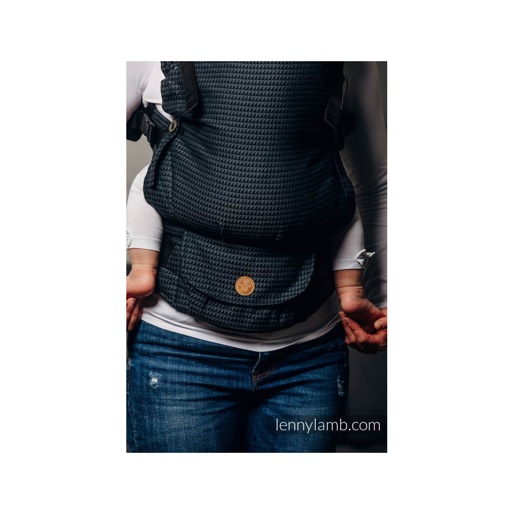 GALAKSYT - Nosidełko LennyUpGrade - Nosidełko regulowane splot tessera 100% bawełna -  Basic Line - LennyLamb
