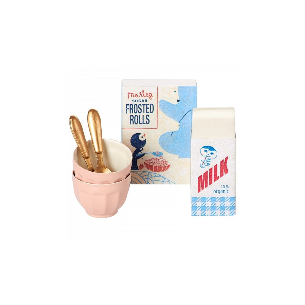 Zestaw Śniadaniowy - Breakfast set for two - Akcesoria dla Myszek - Maileg