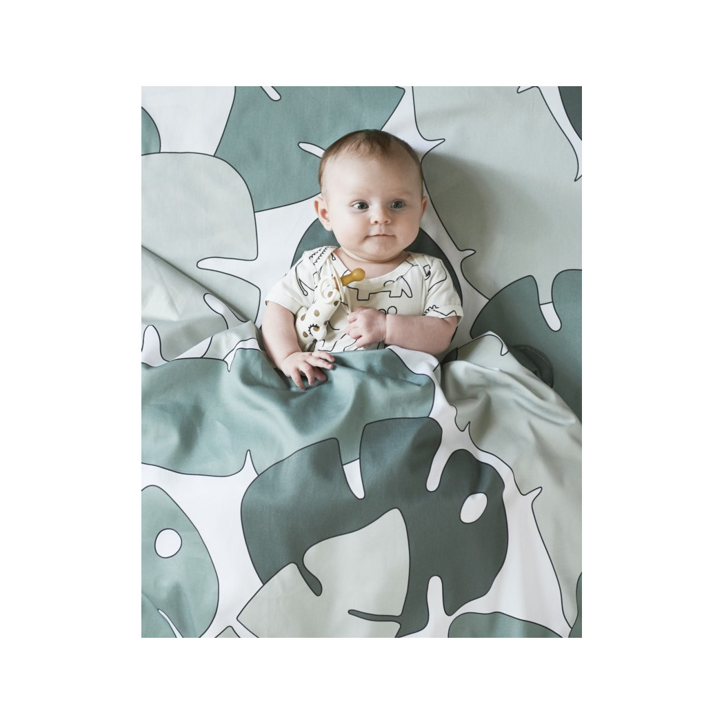 WYPRZEDAŻ Pościel 100 x 140 - Komplet Poscieli Tiny Tropics - Done By Deer