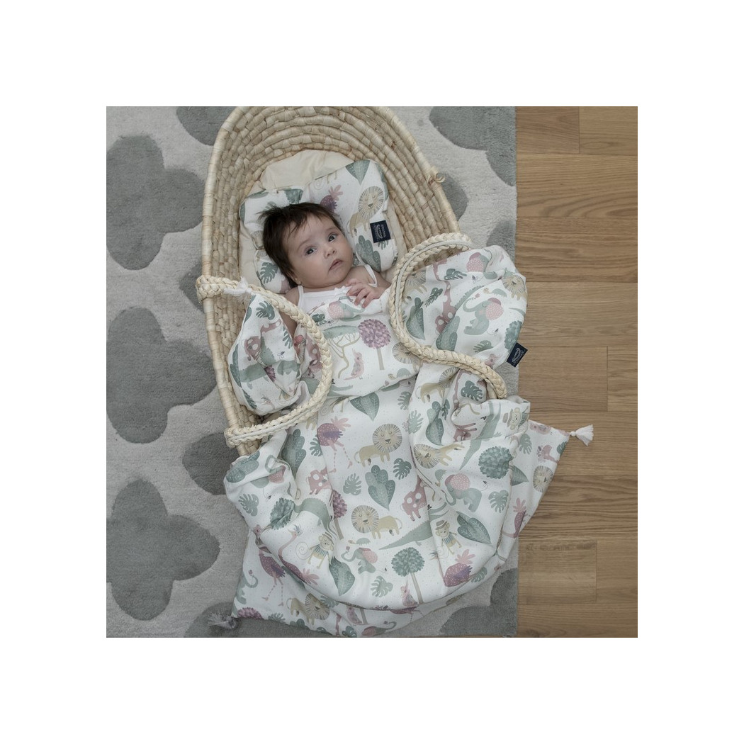 Bambusowa Kołderka - Boho Royal Arrows - Medium Size - Bamboo Bedding 80x100 - La Millou