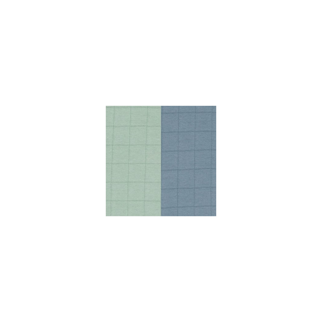 Otulacz - Pieluszka 2szt - Swaddler - Slit Green/Ocean 120x120 cm - Lodger