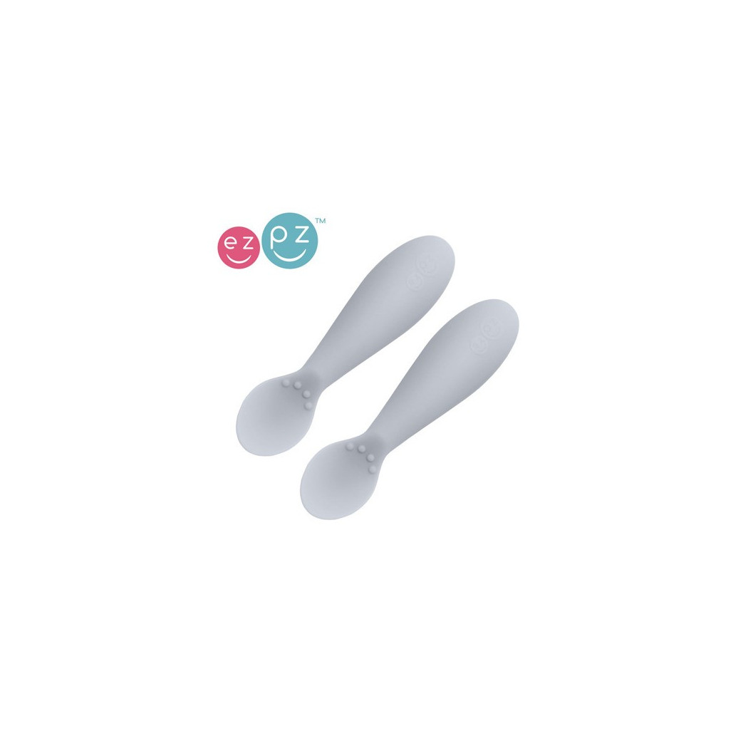 Tiny Spoon - Pastelowa Szarość - Silikonowa Łyżeczka EZPZ