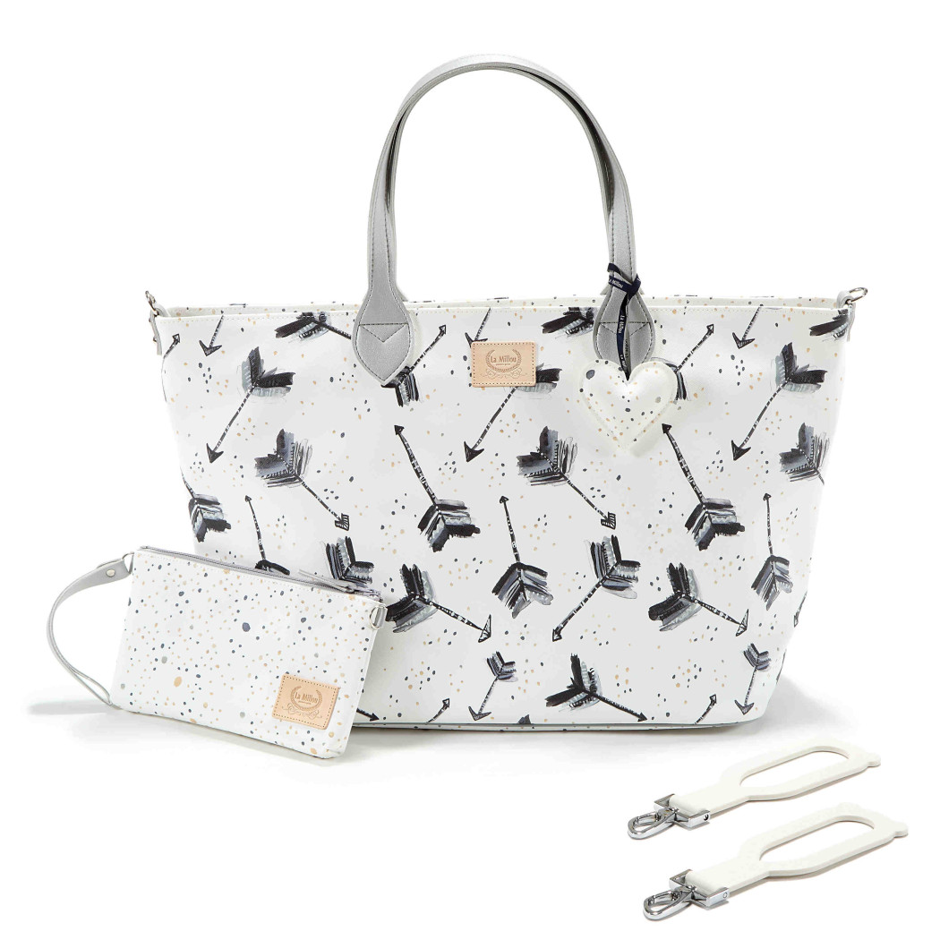 Torba Medium Zip z Saszetką - Boho Royal Arrows - Premium - La Millou Feeria