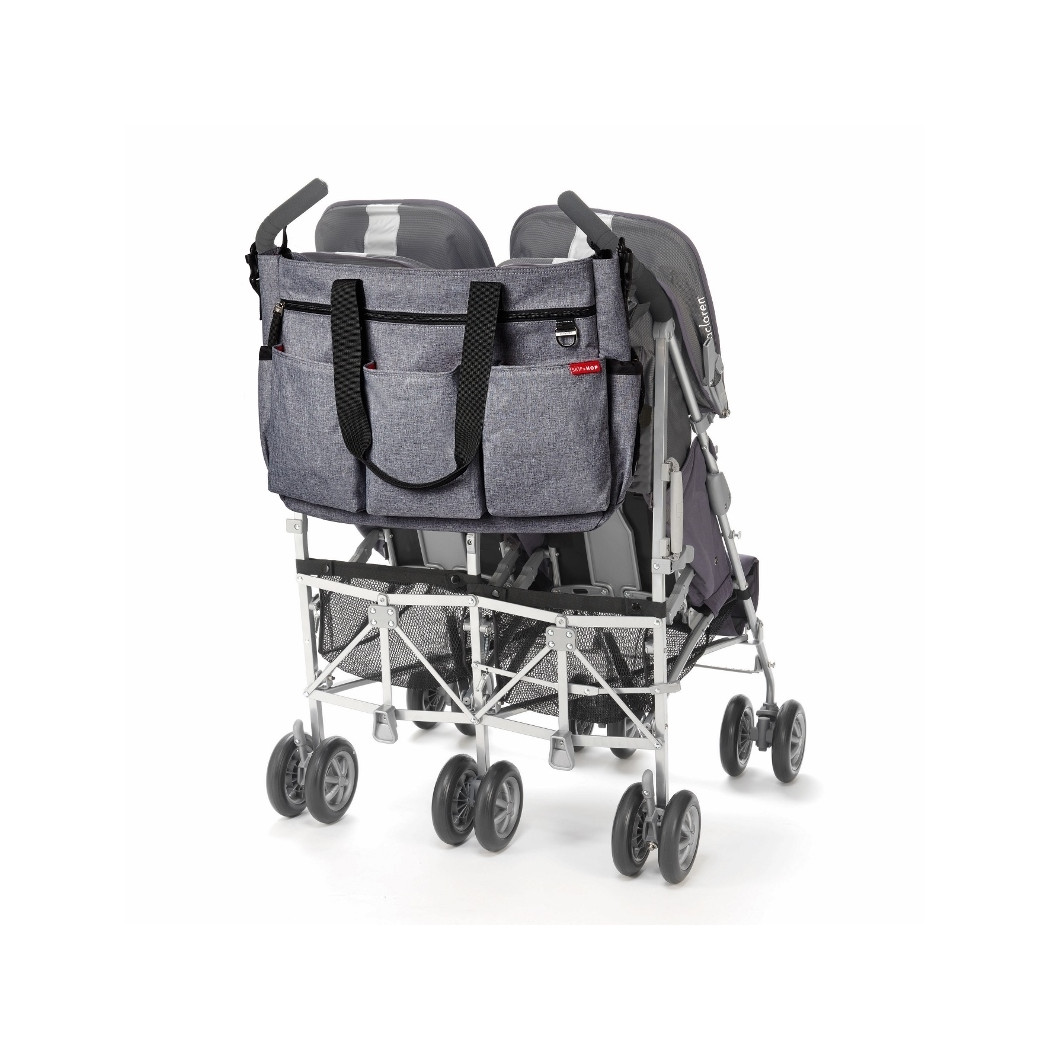 Torba Double Signature Heather Grey Skip Hop