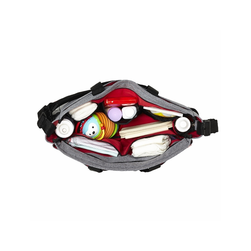 Torba Double Signature Heather Grey Skip Hop