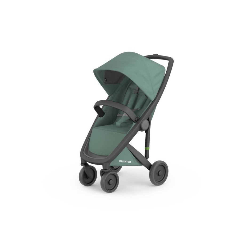 Wózek Greentom  Classic - black - sage / czarno - szałwiowy