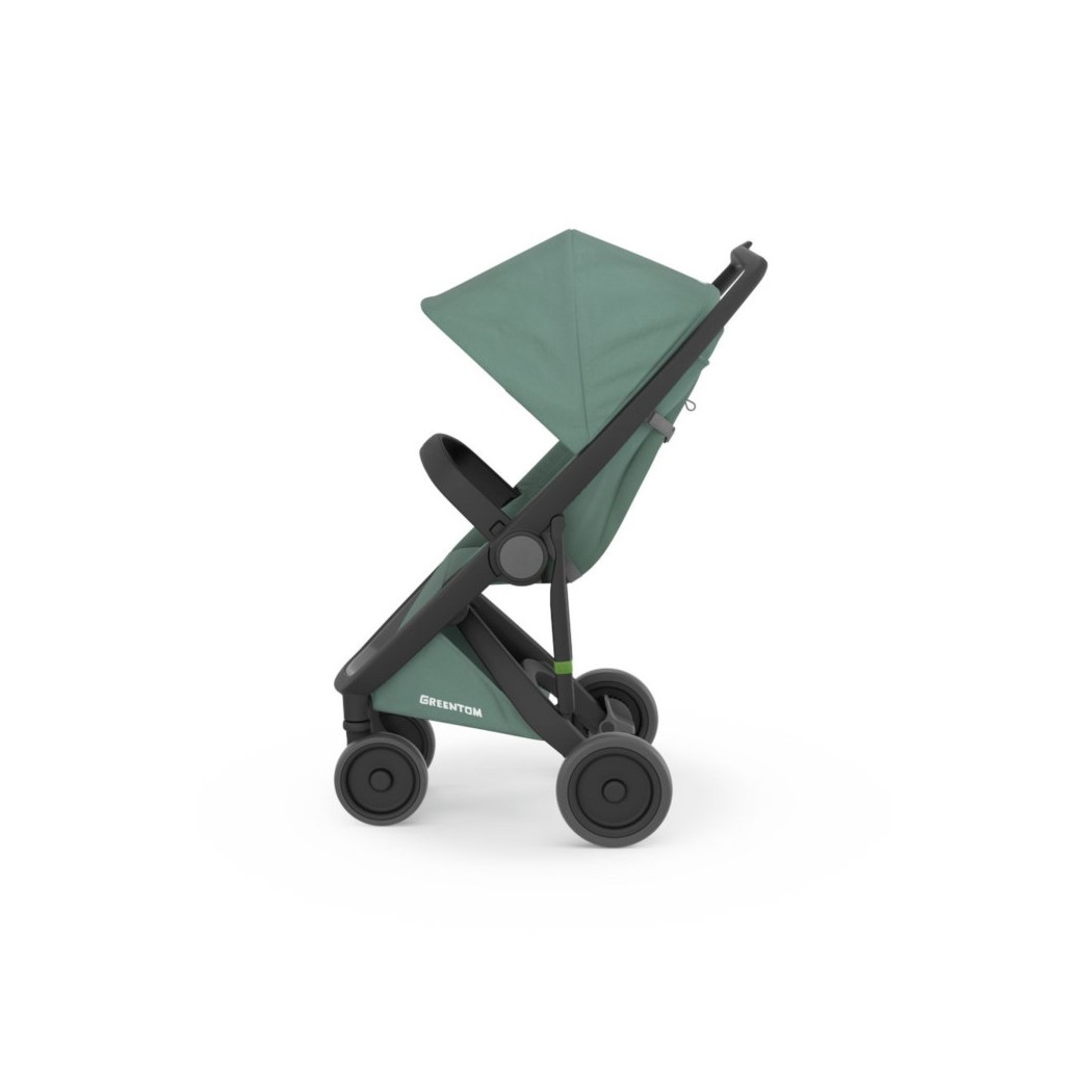 Wózek Greentom  Classic - black - sage / czarno - szałwiowy