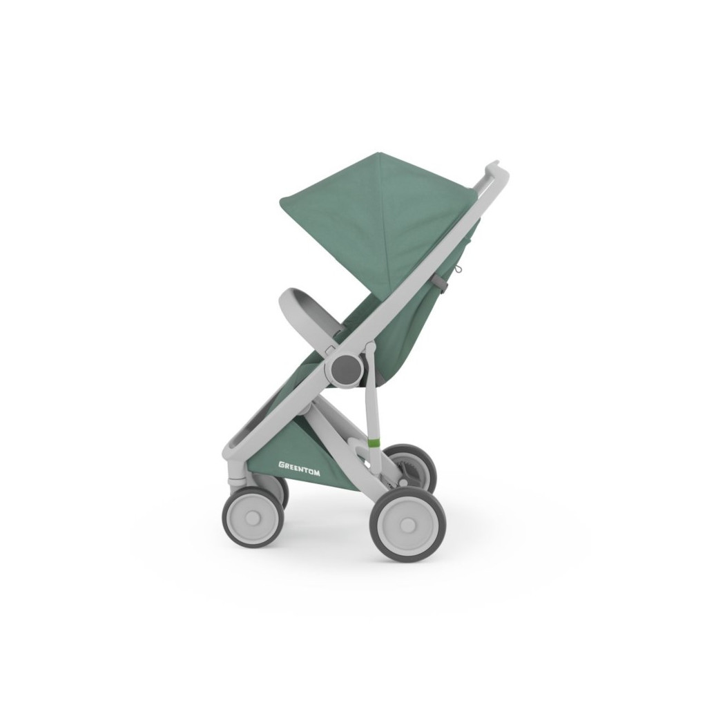 Wózek Greentom  Classic - grey - sage / szaro - szałwiowy