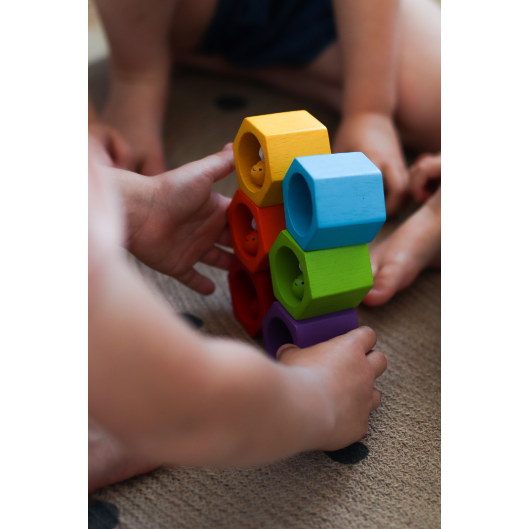Plaster miodu z pszczółkami zabawka zręcznościowa - Plan Toys - Montessori