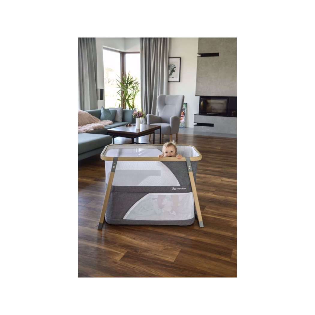 Łóżeczko turystyczne Kinderkraft SOFI 4w1 - Łóżeczko - Kojec - Kołyska