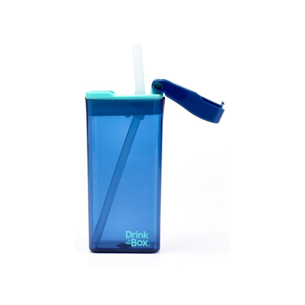 Modern Blue 355 ml - Bidon Ze Słomką Blue 355 ml Borówkowy Modern Drink In The Box