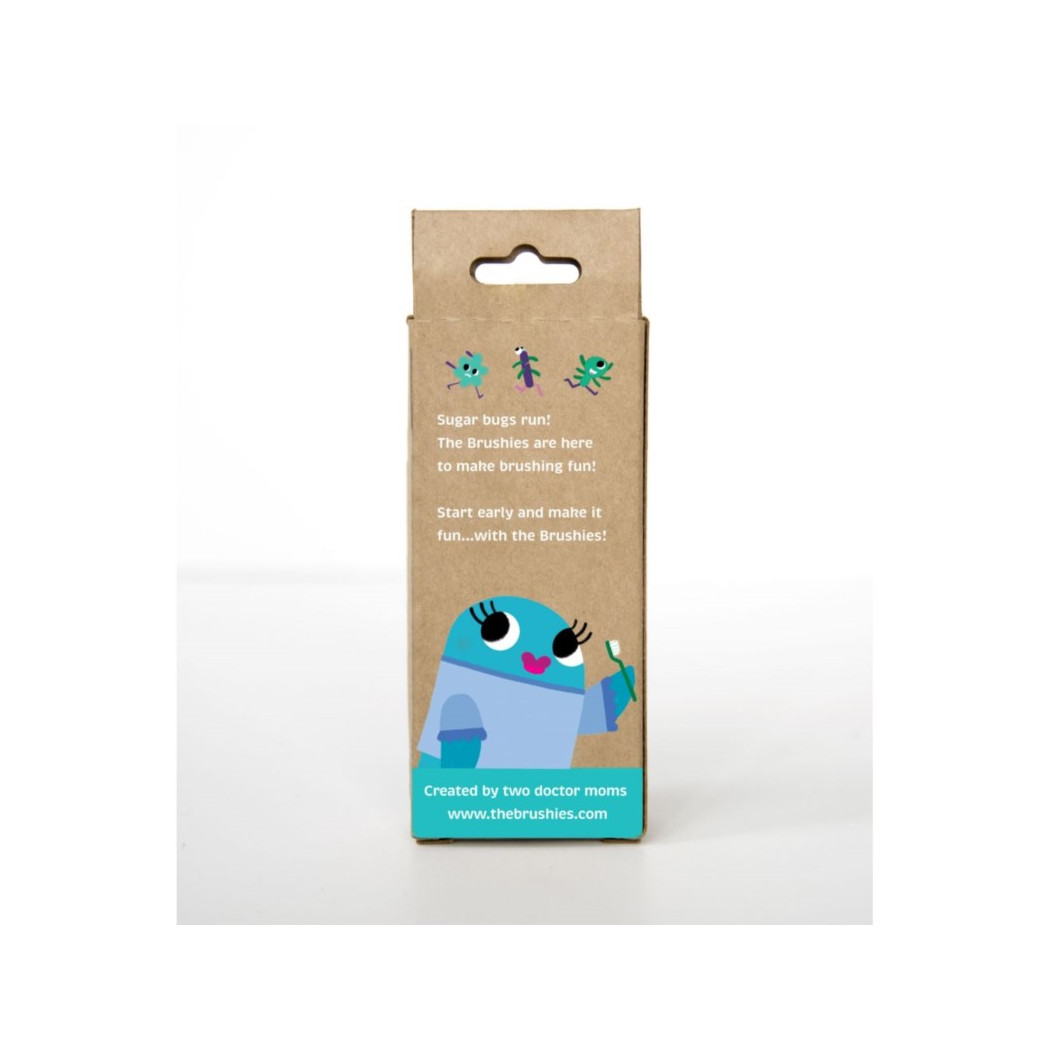 Szczoteczka silikonowa na palec - Wieloryb WILLA - THE BRUSHIES