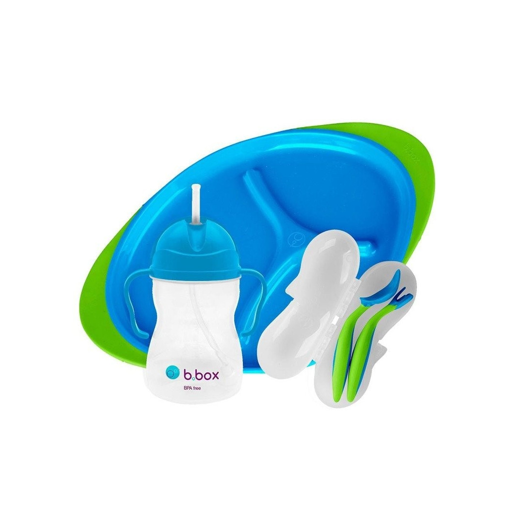 Ocean Breeze- Zestaw do karmienia - niebiesko/zielony - B.BOX