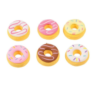 Donut - Gumki Do Mazania - 6 szt - Rex London Trade