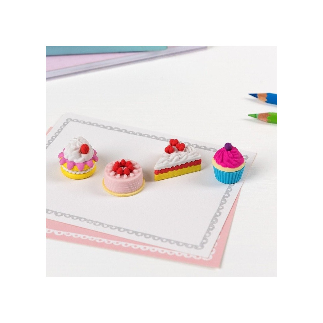 Mała Piekarnia - Gumki Do Mazania - 4 szt - Rex London Trade