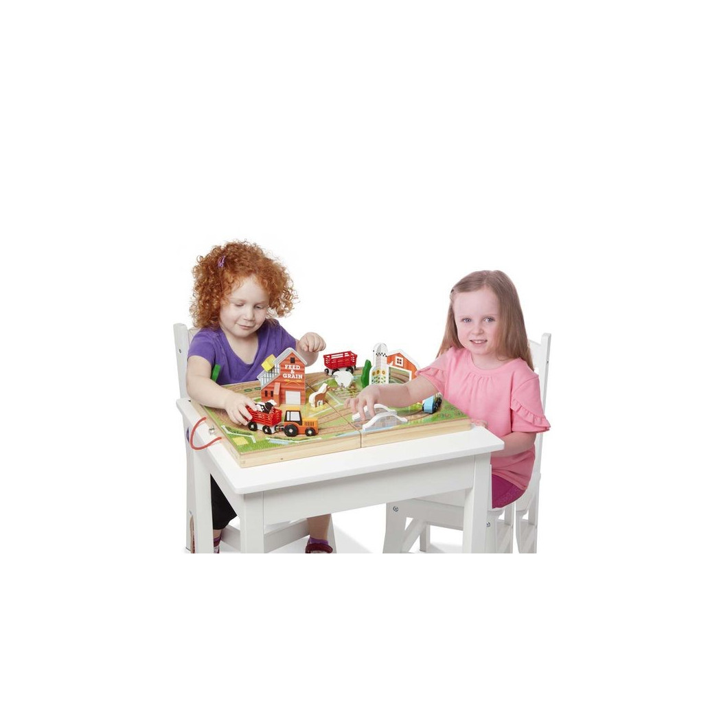 Farma - Drewniana Walizka - Melissa & Doug - Montessori