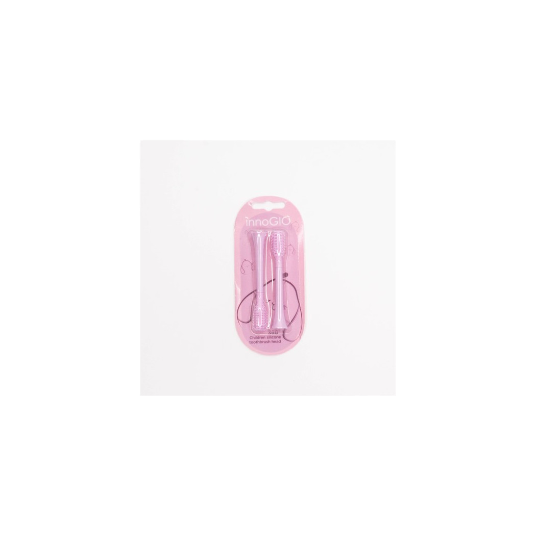 Violet - Wymienne Główki/ Końcówki - Soniczna Szczoteczka Funkcja 360° - Fioletowa - InnoGIO
