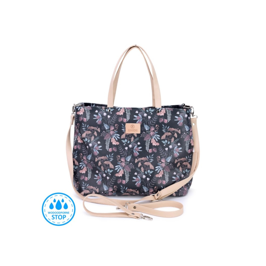 Torba rozmiar M - Secret Garden - Eco Skóra - Makaszka