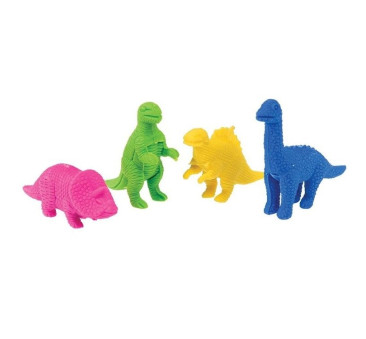 Dinozaury - Gumki Do Mazania - 4 szt - Rex London Trade