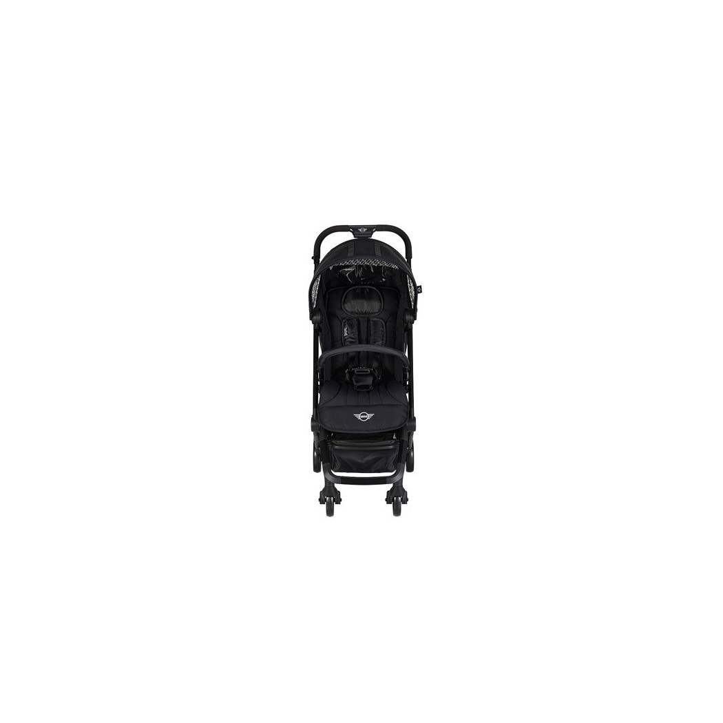MINI by Easywalker Buggy XS - Wózek spacerowy z osłonką przeciwdeszczową Oxford Black - Easywalker