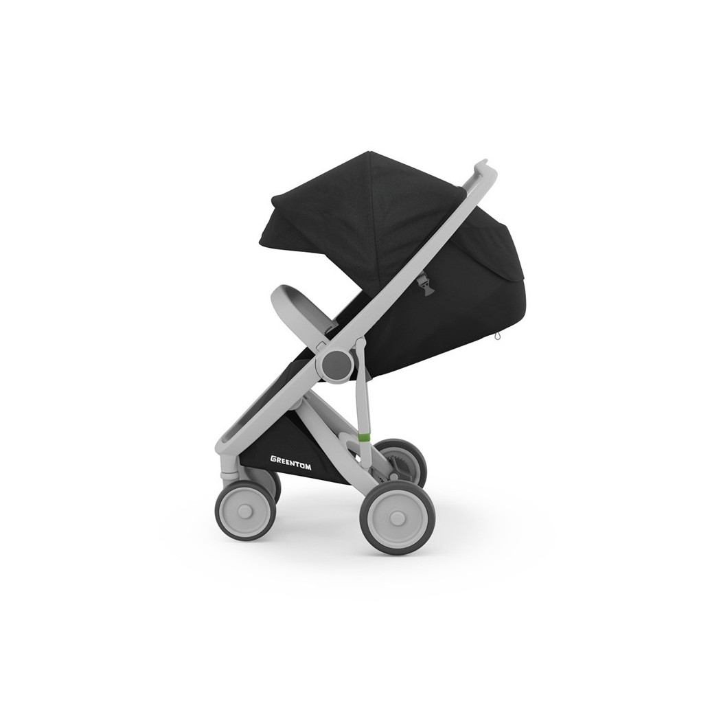 Wózek Greentom  Classic - grey - black / szaro - czarny