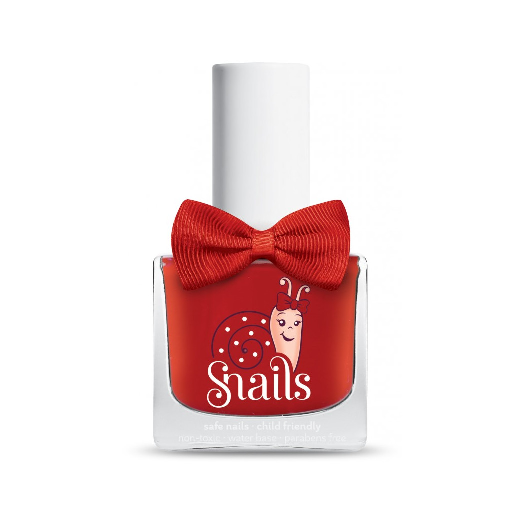 Lakier do paznokci dla dzieci - Czerwony - Love is...- Snails