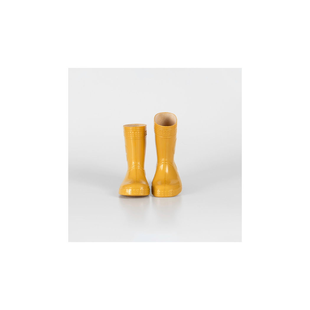 WYPRZEDAŻ Karmel/ Księżyc -  rozm. 25/26 - Kalosze Dziecięce + worek/plecak - Sweet Dreams - kaloszepoprosze Kalosze Poproszę