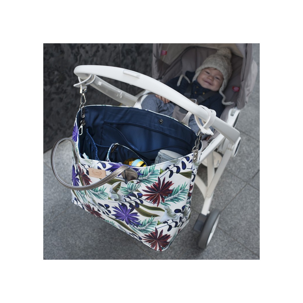 Grey Zaczepy Mocujące do Wózka - Szare - La Millou - Do Torby - Organizera