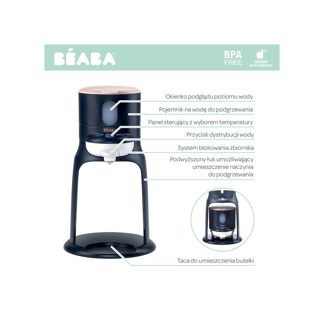 Nowy Bib'expresso® Ekspres do mleka 2w1 - Night Blue - Beaba